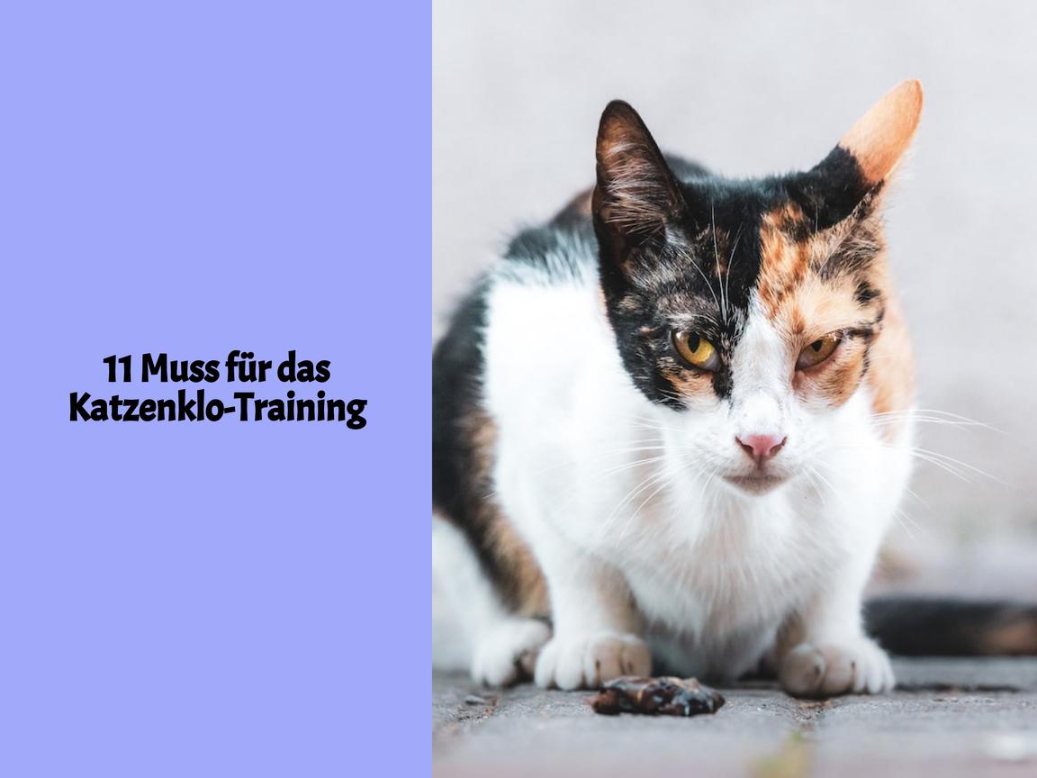 11 Muss für das Katzenklo-Training