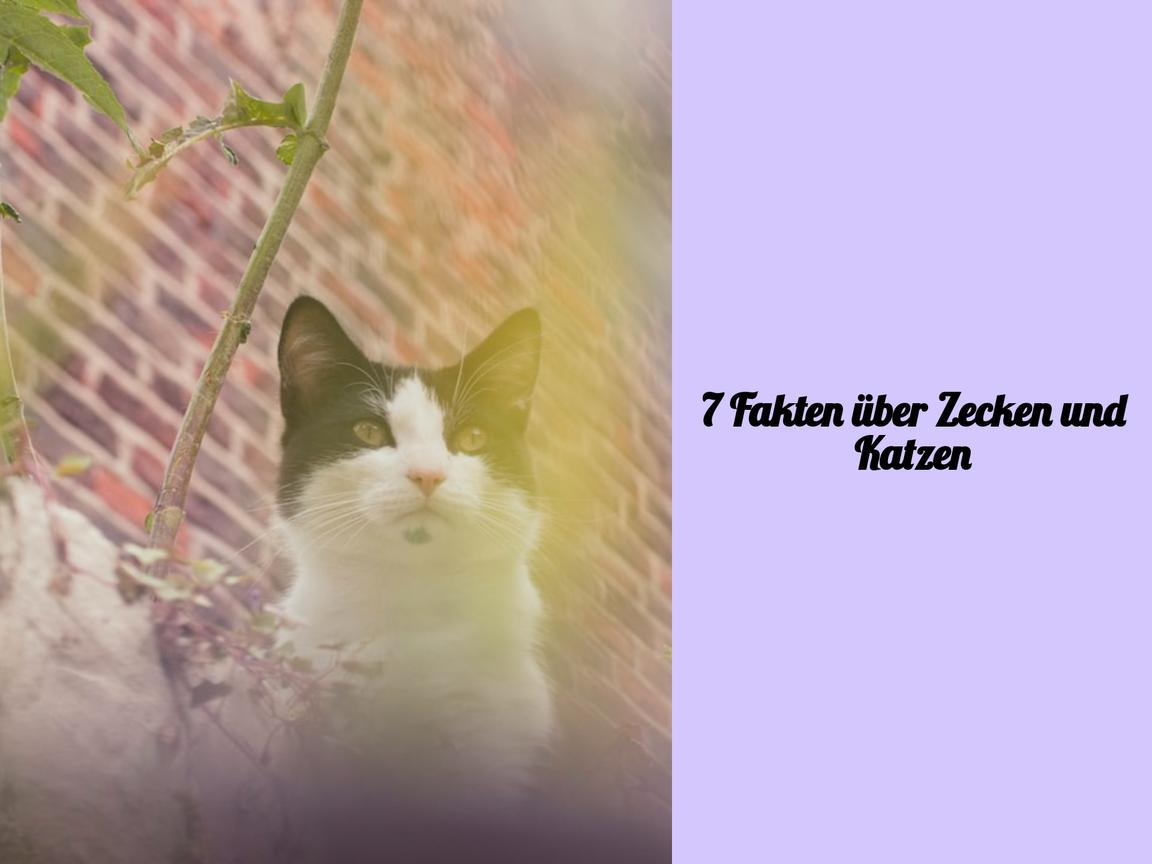 7 Fakten über Zecken und Katzen