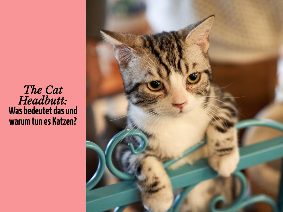 The Cat Headbutt: Was bedeutet das und warum tun es Katzen?