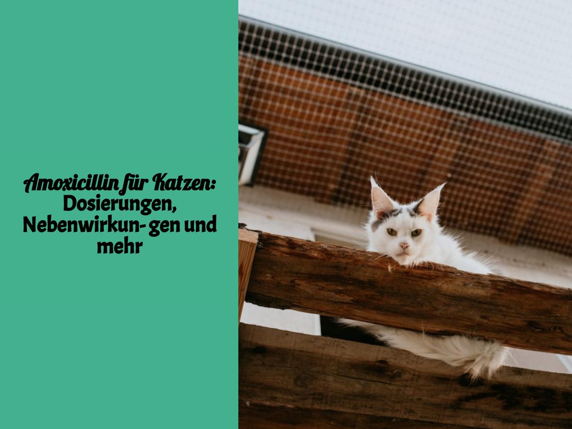 Amoxicillin für Katzen: Dosierungen, Nebenwirkungen und mehr