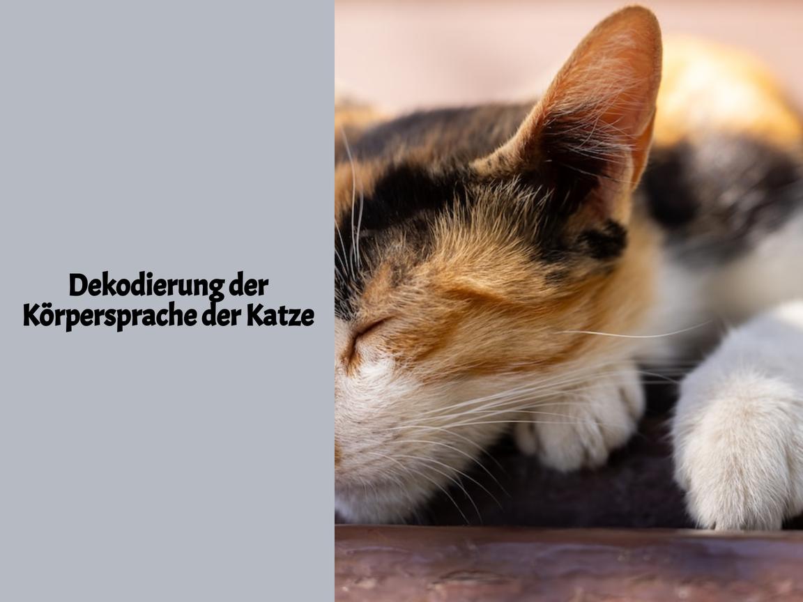 Dekodierung der Körpersprache der Katze