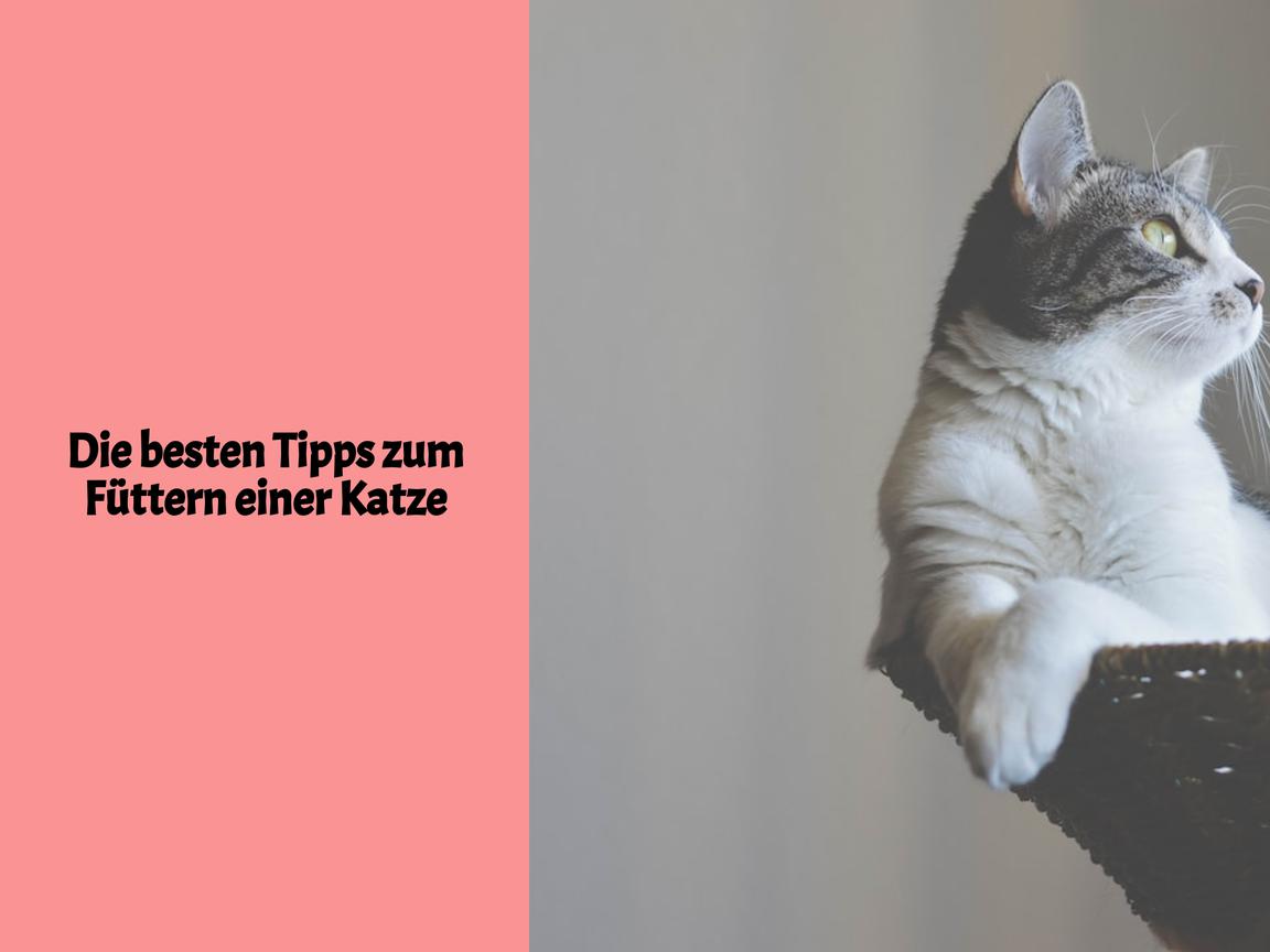 Die besten Tipps zum Füttern einer Katze