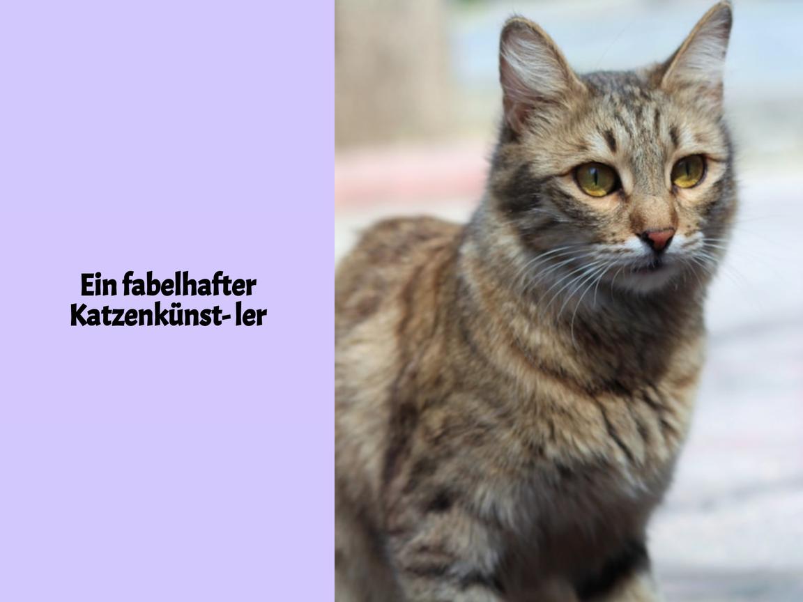 Ein fabelhafter Katzenkünstler