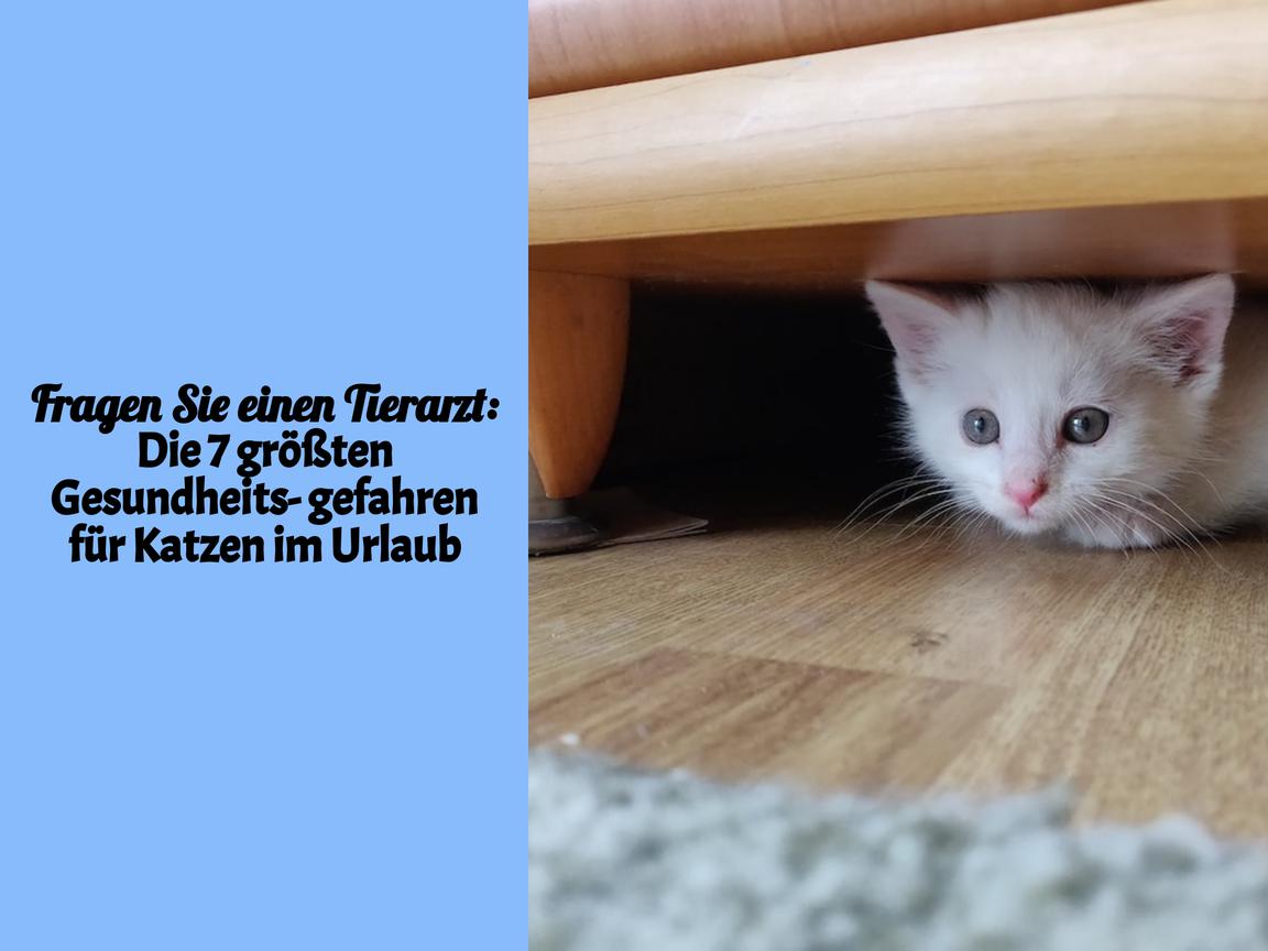 Fragen Sie einen Tierarzt: Die 7 größten Gesundheitsgefahren für Katzen im Urlaub