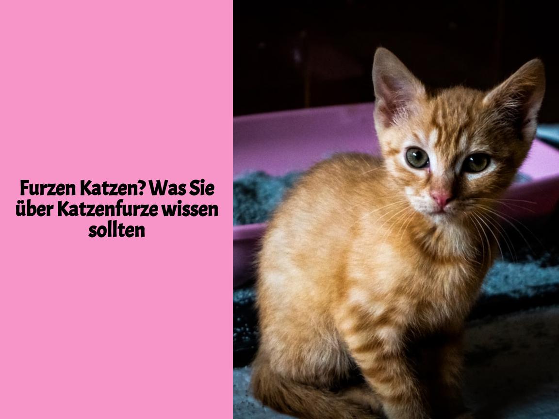 Furzen Katzen? Was Sie über Katzenfurze wissen sollten