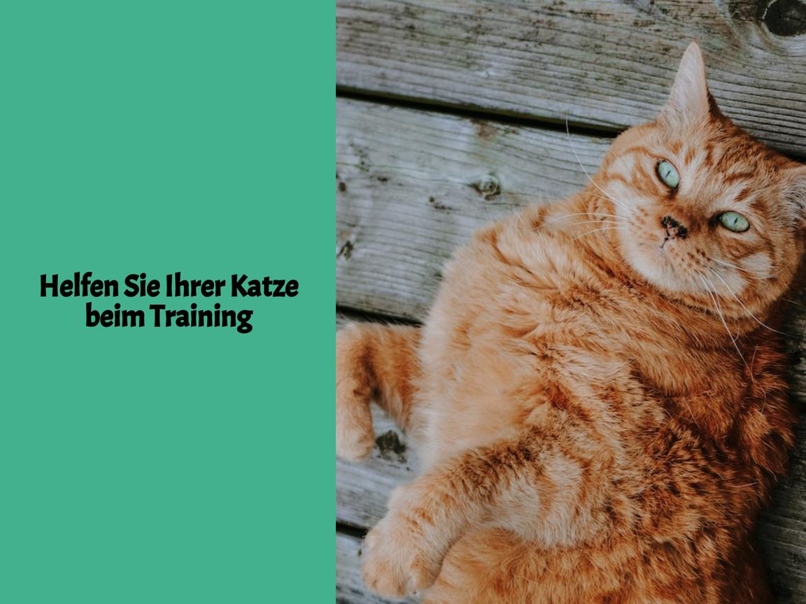 Helfen Sie Ihrer Katze beim Training