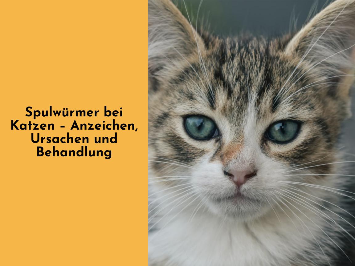 Spulwürmer bei Katzen – Anzeichen, Ursachen und Behandlung