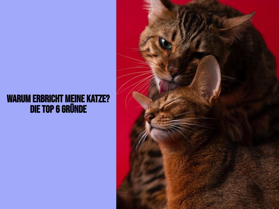 Warum erbricht meine Katze? Die Top 6 Gründe