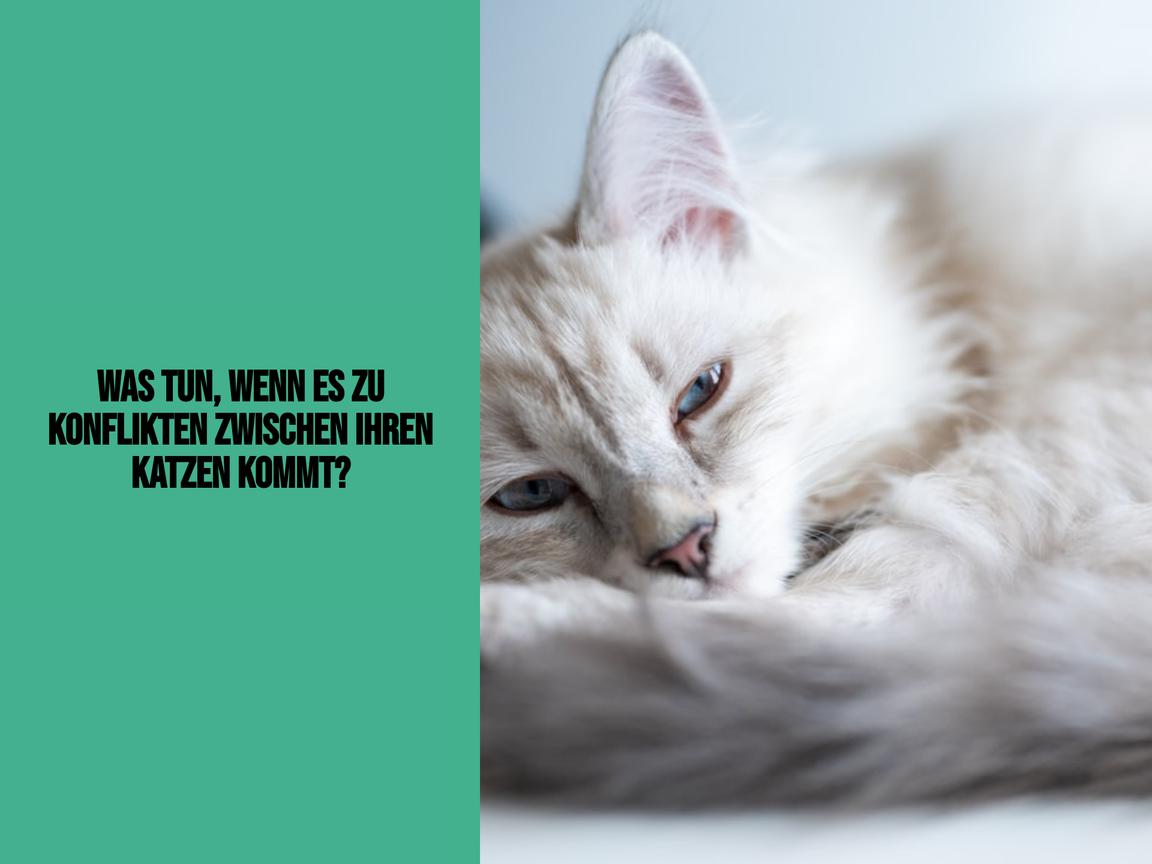 Was tun, wenn es zu Konflikten zwischen Ihren Katzen kommt?