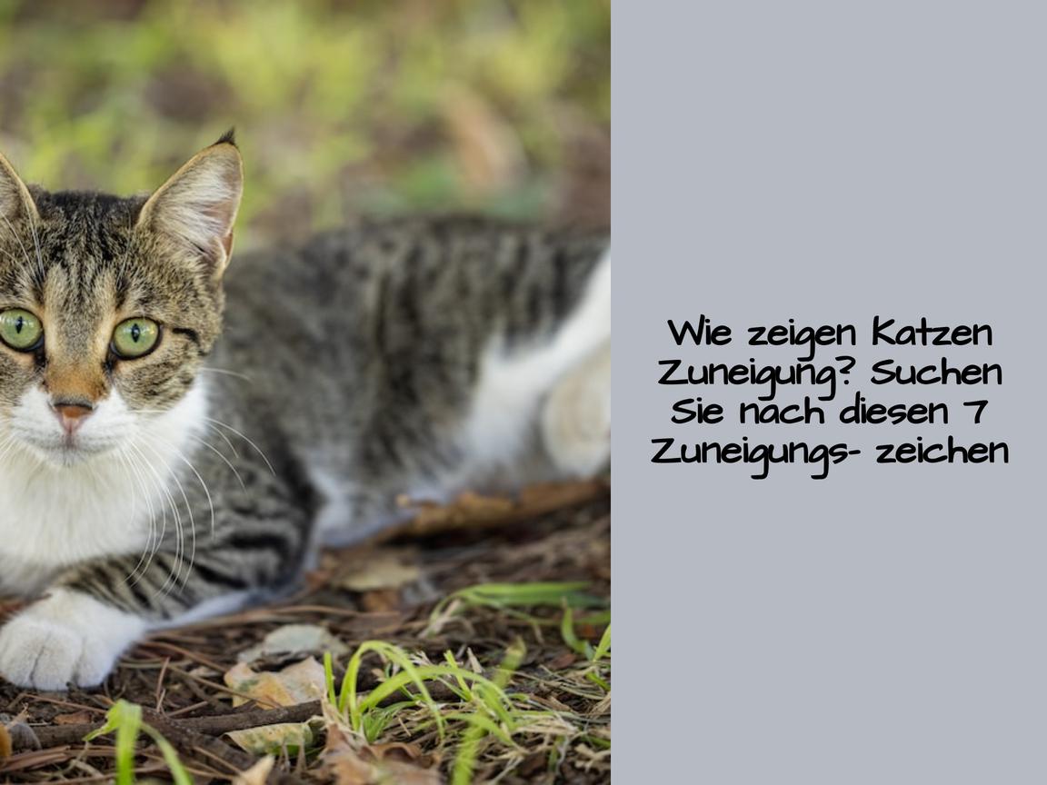 Wie zeigen Katzen Zuneigung? Suchen Sie nach diesen 7 Zuneigungszeichen